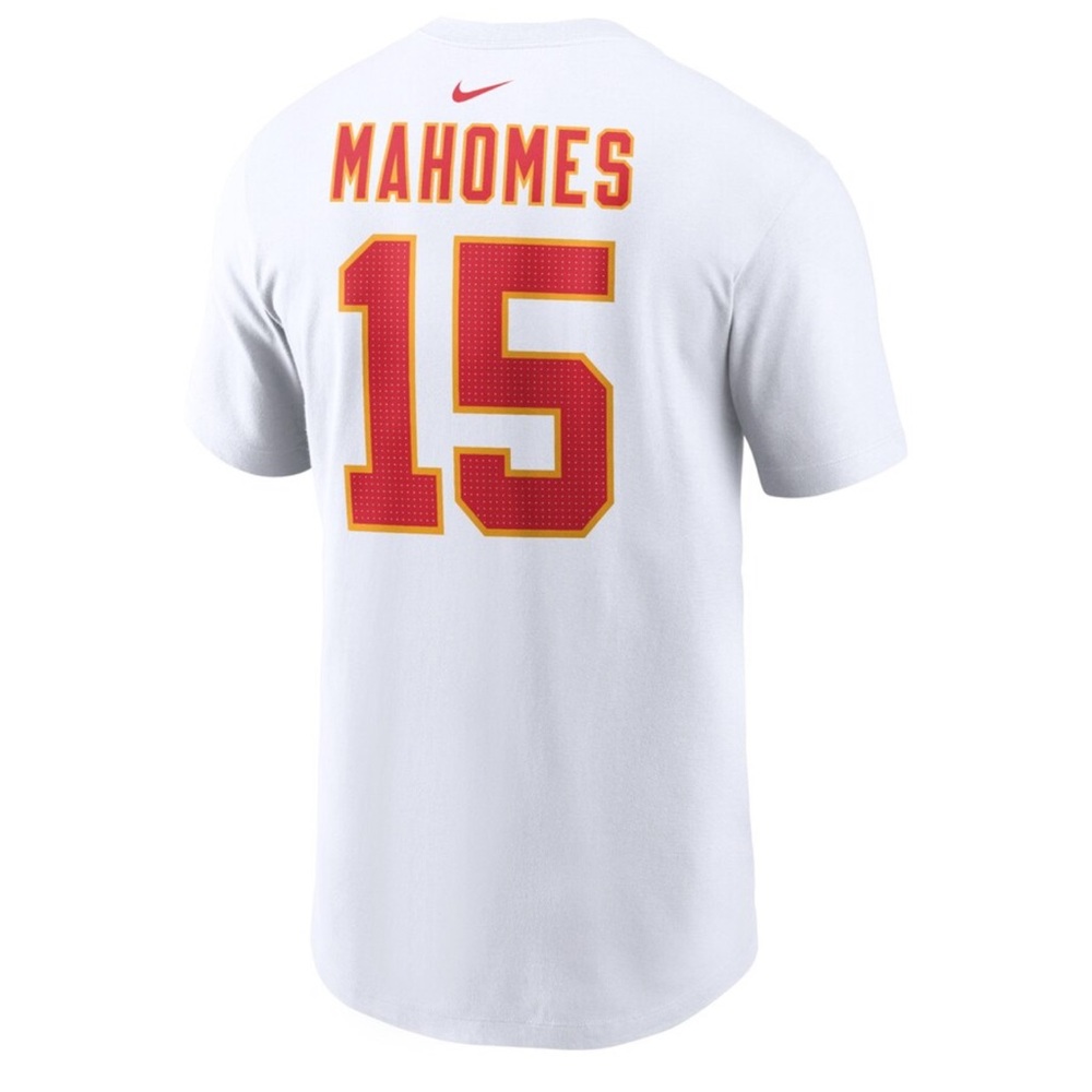 Patrick Mahomes Kansas City Chiefs Nike Player Name & Number T-Shirt White XXL